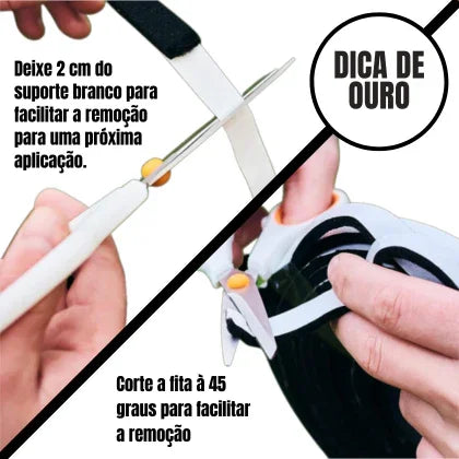 1° Fita de Vedação para Pit Smoker -Block Smoke