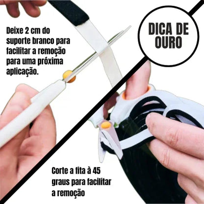 1° Fita de Vedação para Pit Smoker -Block Smoke